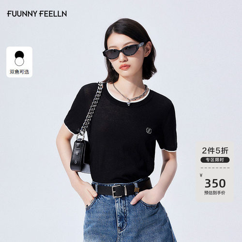 仿佛针织衫简约打底衫T恤