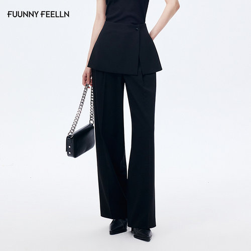 【可拆卸两件式】FF仿佛休闲裤