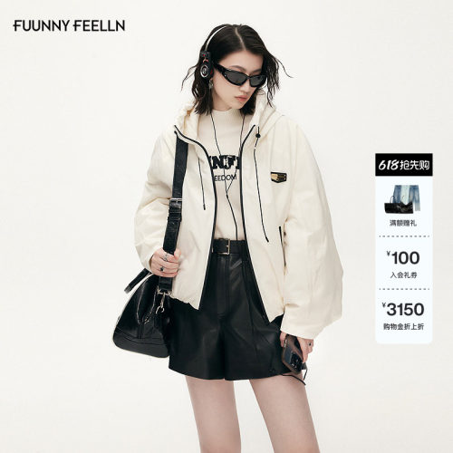 FF仿佛小个子短款羽绒服女