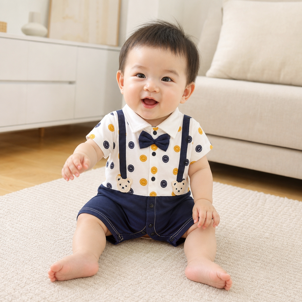 夏季男童宝宝男婴儿衣图片