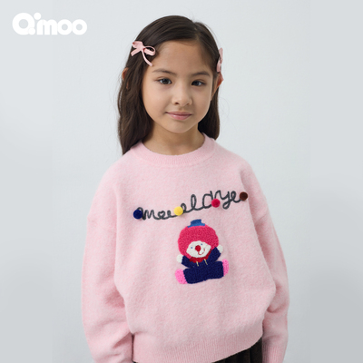 Qimoo淇木商场同款毛衣套头衫