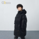 儿童中长款 Qimoo淇木2025冬季 新款 羽绒服保暖防风外套QSS4YP221B