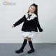 Qimoo淇木秋季 QSS4TP325C 女童淑女公主风套头衫 新款 童装
