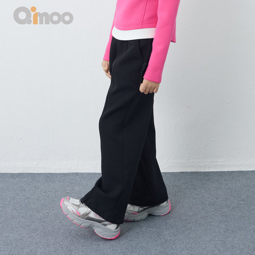 QIMOO淇木25春季新款休闲长裤