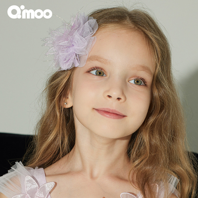 Qimoo淇木25夏季新款儿童发饰女童时尚发夹QSS25C183A