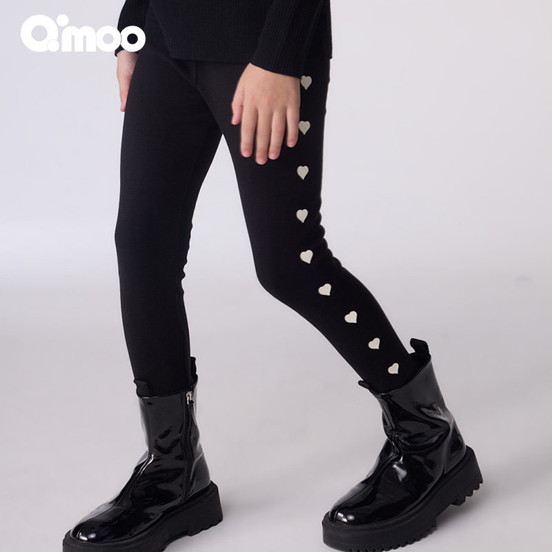 Qimoo/淇木25春季新款童装女童舒适简约休闲打底裤子QSS1KP120A,童装/婴儿装/亲子装,裤子,淘宝优惠券,粉丝福利购,淘宝优惠卷