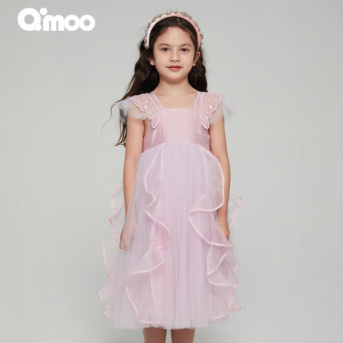 qimoo淇木女童连衣裙夏季
