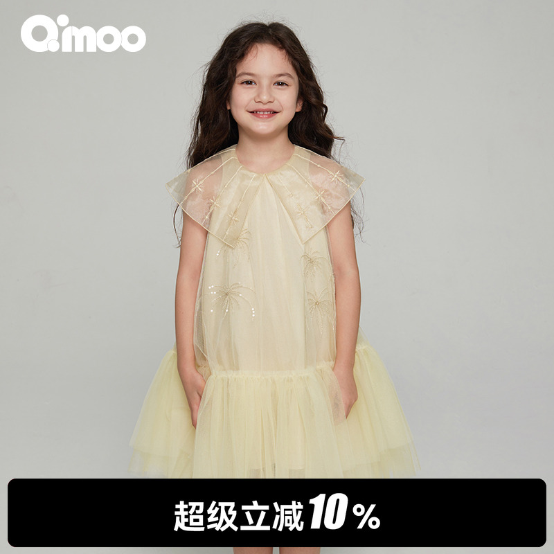 24夏季新款童装女童网纱连衣裙