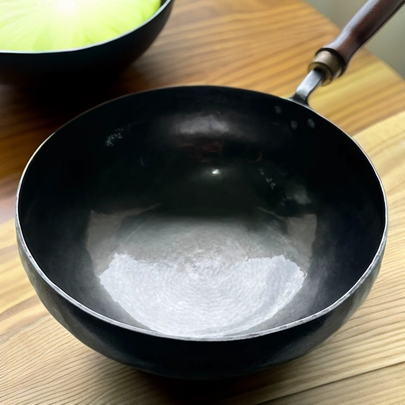 【唐一社＊纯手工大肚锅】炒菜锅炖锅汤锅手工铁锅无涂层不粘锅