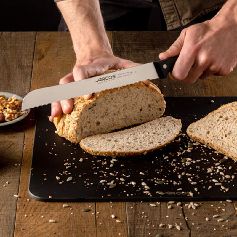 Arcos西班牙原装进口不锈钢面包刀三明治专用刀家用厨房吐司蛋糕