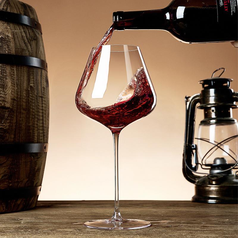 crystal red wine glass set with elegant wine wine glasses杯