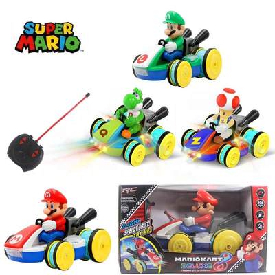 Original Super Marios Bros Remote Control Car Yoshi Toad