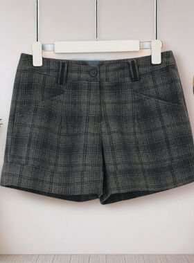 夏季新款简约运动裤短裤时尚简约高级休闲日常清新 23896