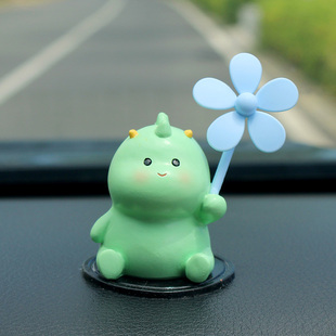 网红可爱汽车小恐龙车载动物摆件车内车上装饰礼品送男女朋友闺蜜