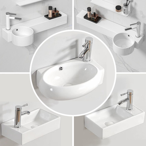 挂壁不锈钢支架洗面转角