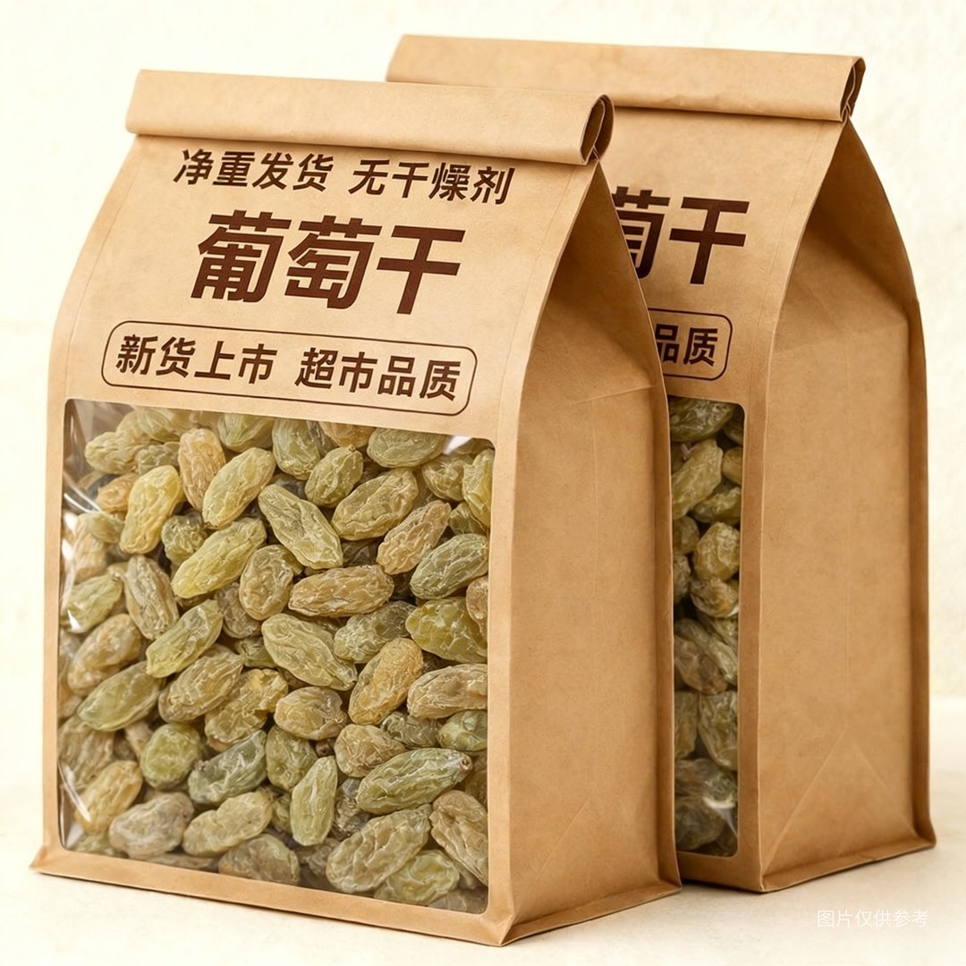 【鲜果新制】农家特产葡萄干酸甜适口干净葡萄干食材净重发货