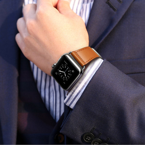 iWatch表带真皮简约大气时尚