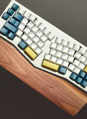 分体弯曲异形机械键盘手托gasket Q8 掌枕鼠标护腕垫Owlab Spring