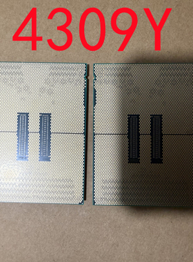 4309Y Silver Processor (12M Cache, 2.80 GHz) 八核心 LGA 4189