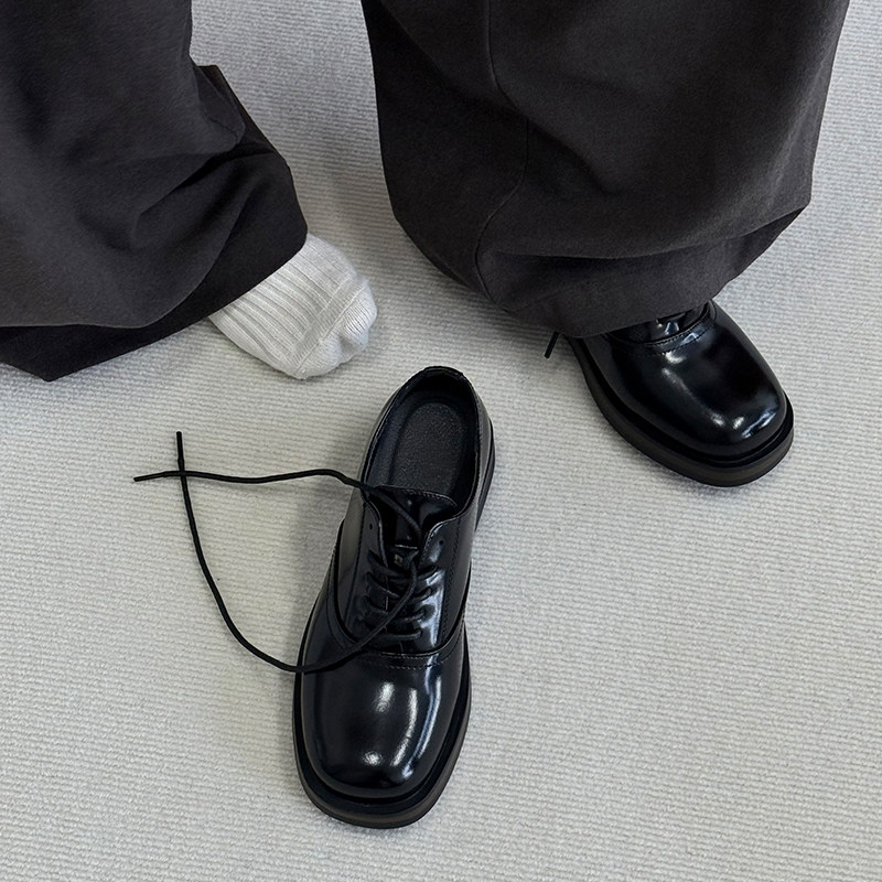 cleanfit德比鞋夏季黑色休闲男鞋子2025新款商务正装方头男士皮鞋,流行男鞋,休闲皮鞋,淘宝优惠券,粉丝福利购,淘宝优惠卷