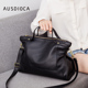 手提包软皮单肩斜挎包 欧美时尚 AUSDIOCA 澳迪佳真皮大包女2026款