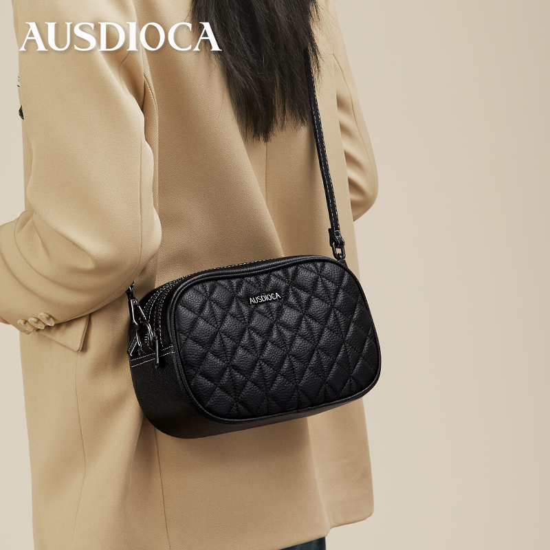 AUSDIOCA/澳迪佳真皮女包斜挎