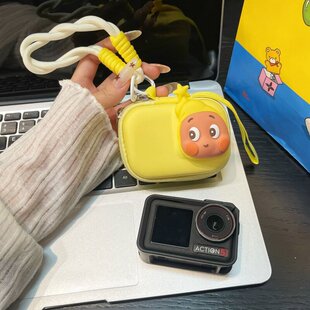 星星人影石360AcePro2运动相机包大疆action5pro收纳包防摔挂绳