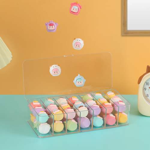 优袋萌粒展示盒泡泡玛特展示柜