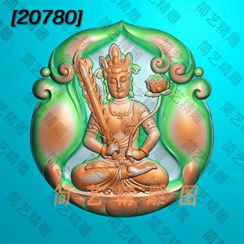 精雕图jdp灰度图bmp守护神一套05浮雕图玉雕图