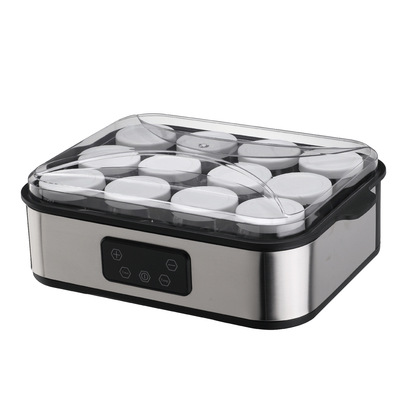 跨境12杯酸奶机自制果酱冰淇淋布丁早餐机YOGURT MAKER酸奶发酵机