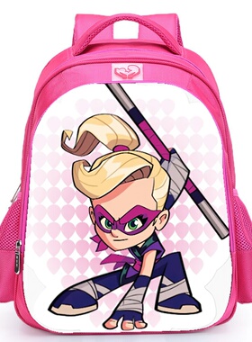 小忍者炫酷双肩包 Payton 角色印花 学生校园潮流减负书包