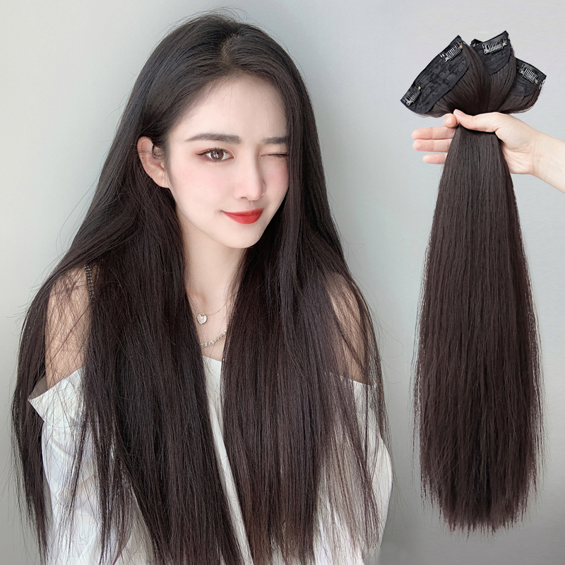 假发片蓬松减龄神器仿真
