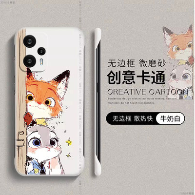 适用红米note12turbo手机壳note12tpro保护套redmi可爱男女noto朱迪尼克por卡通疯狂动物城硬壳无边框防摔ins