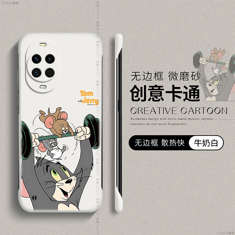 适用华为nova14ultra手机壳nova12pro卡通11可爱nova10套nova13防摔nove8猫和老鼠nova7无边框9se硬壳por网红