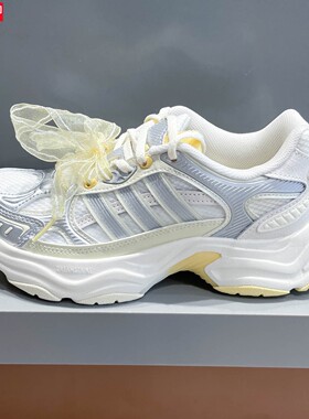 adidas阿迪达斯女2026秋缓震时尚厚底老爹鞋防滑运动休闲鞋LA6808
