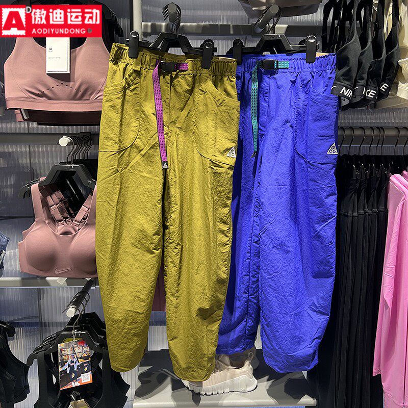 耐克女裤2026春款ACG户外运动宽松透气拒水九分裤 IF0142-368-430