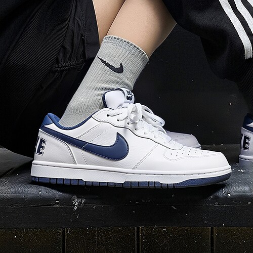 NIKE耐克板鞋男2025冬新款BIG NIKE LOW轻便透气休闲鞋355152-140
