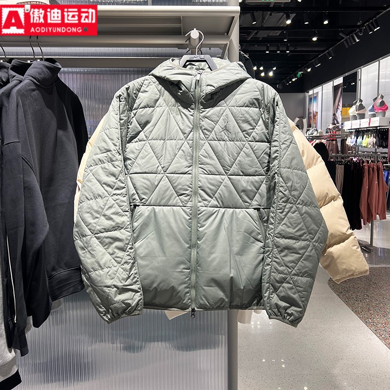NIKE耐克男装2026春季新款运动保暖简约拒水防风棉外套FZ3163-351