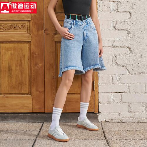 阿迪达斯三叶草男女鞋夏季新款百搭T头德训鞋休闲情侣板鞋 IF6491