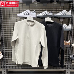 阿迪达斯男套头衫2026春新款武宗系列圆领休闲卫衣 KG0802 KG0803