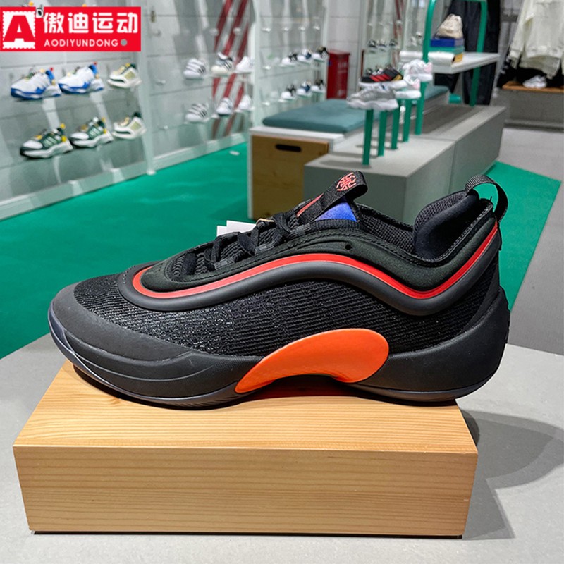 阿迪达斯男女2024秋款米切尔6代签名版耐磨实战运动篮球鞋 IG9039