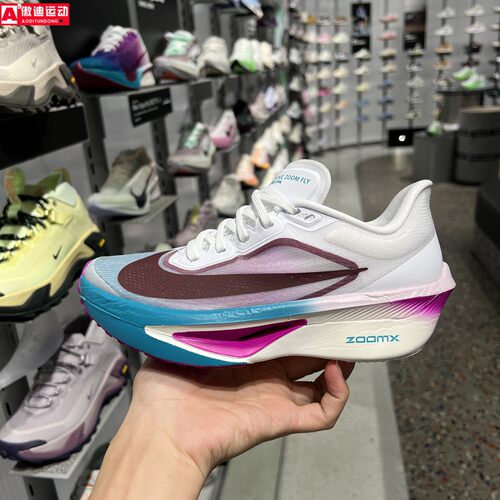 Nike耐克女鞋2026冬新款ZOOM FLY 6减震回弹厚底跑步鞋FN8455-108