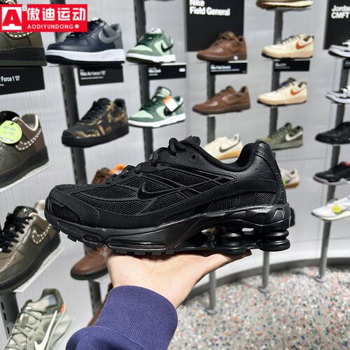 耐克男鞋复古黑色休闲鞋运动鞋