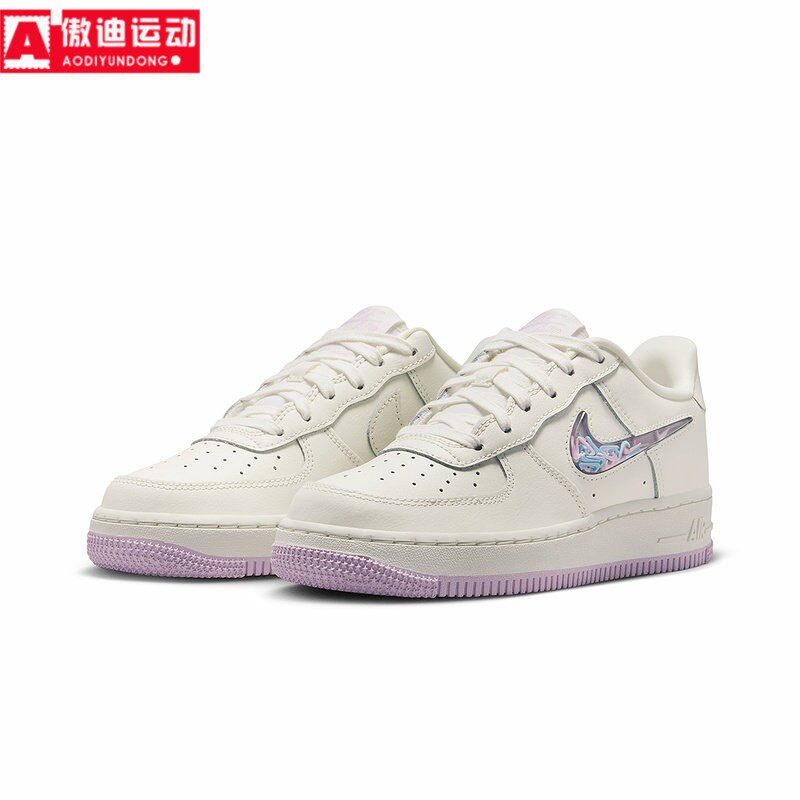 耐克Nike板鞋2026春季新品经典AF1女鞋透气休闲大童鞋 IQ9795-151