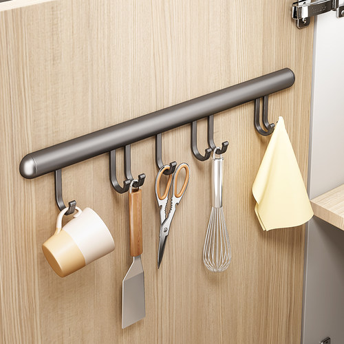 滑动轨道挂钩免打孔粘钩神器