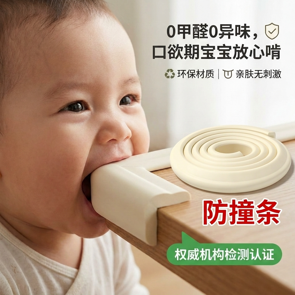 软包自粘海绵防撞墙角护边