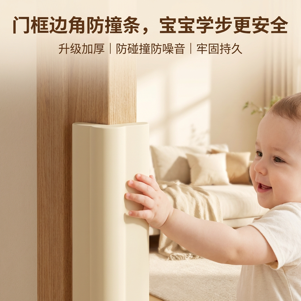 软包自粘海绵防撞墙角护边