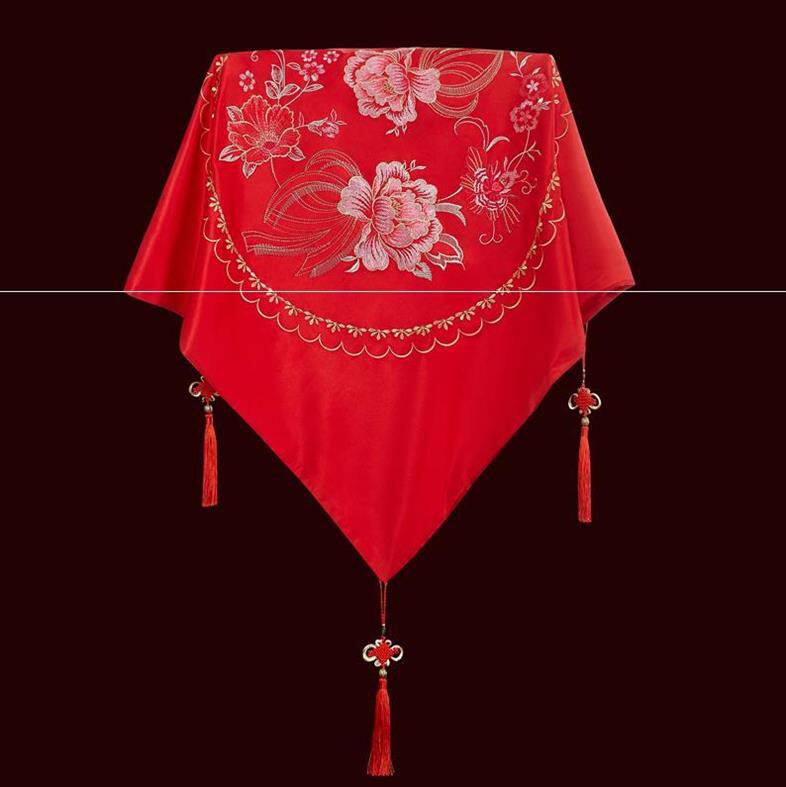 红盖头纱服红头盖嫁娘女方头帕盖头复古古典婚礼用品|ruв категории Аксессуары, свадебное платье, аксессуары, вуаль - от Buy2taobao.com для оказания профессиональной услуги покупки агента Taobao