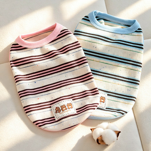 ins宠物衣服夏天猫咪泰迪比熊幼犬小狗狗衣服薄款春夏装纯棉背心