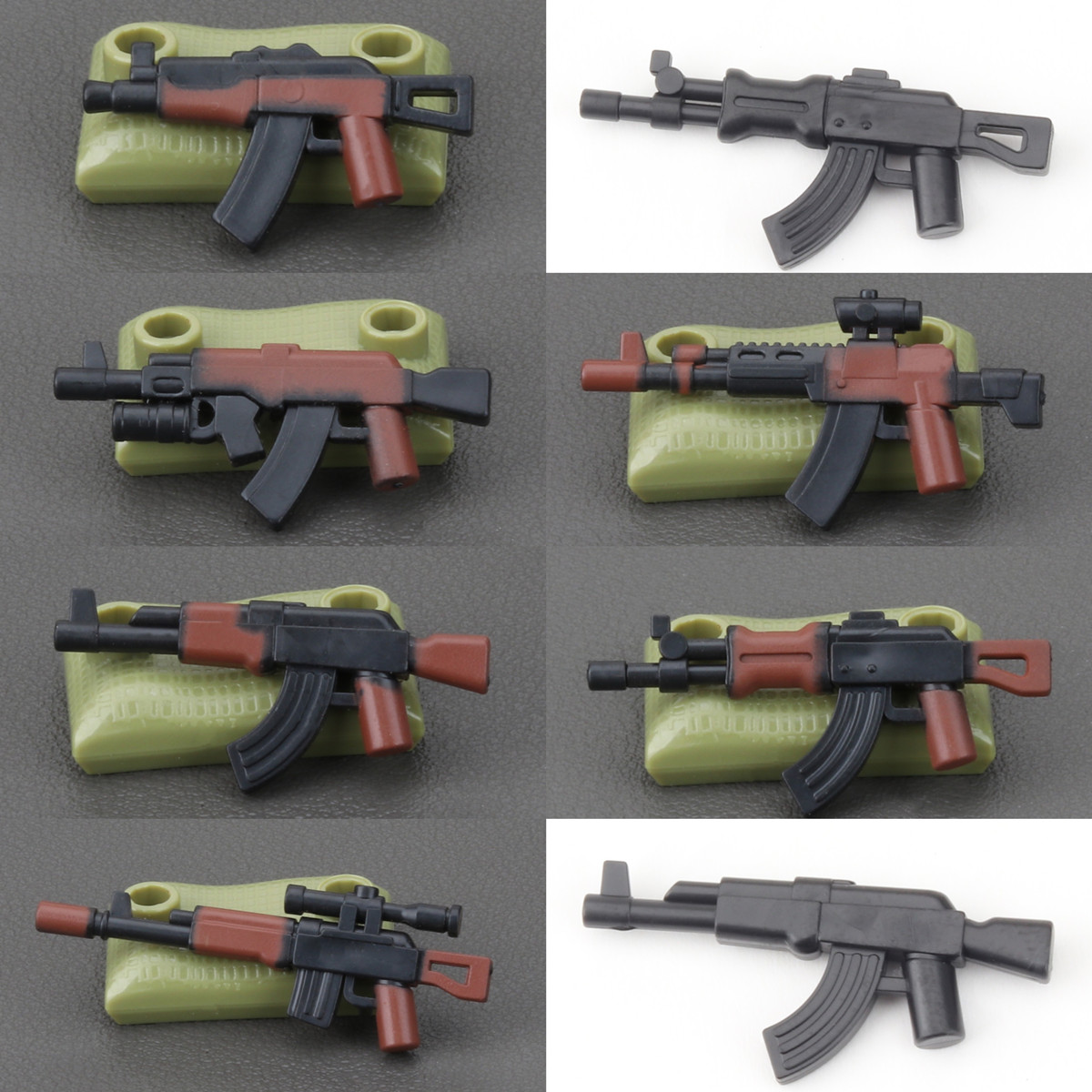 拼装玩具积木人偶武器